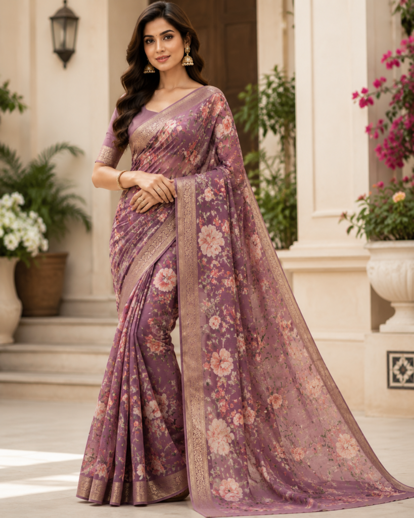 Latest Saree New Fashion